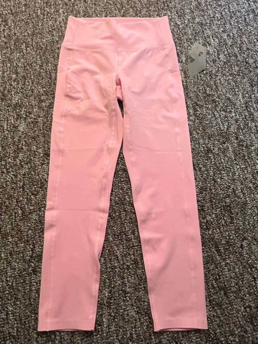 Mono B Light Pink Athletic Workout Pocket Leggings